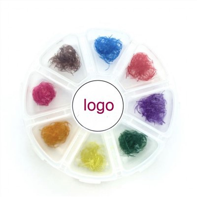 ciglia a colori premade