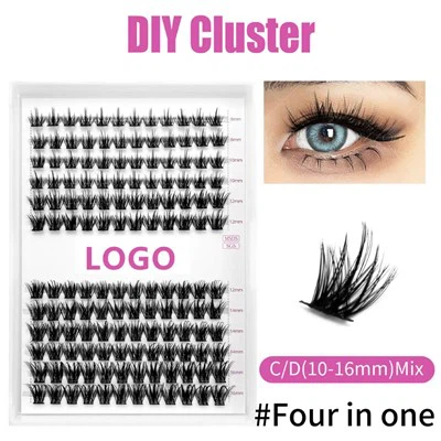 Ciglia individuali di mega volume